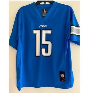 Lions NFL boys 14/16 jersey shirt. Tate.